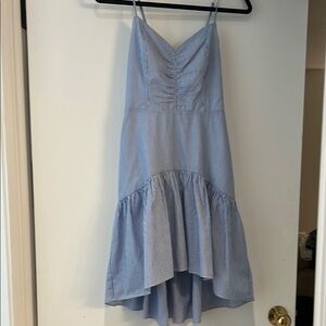Parker Blue Striped Dress
